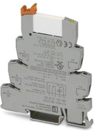 Phoenix Contact PLC-RSC-12DC/21/EX Relaisbaustein in Grau mit 12 V/DC Nennspannung, 6 A Schaltstrom und 1 Wechsler, 10 Stück - Bild 1