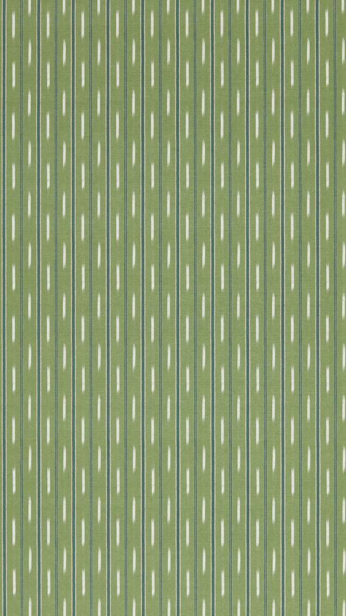 Sanderson Tapete Mudmi Avocado in Weiß und Grün, Vlies, abstraktes Design - Bild 1
