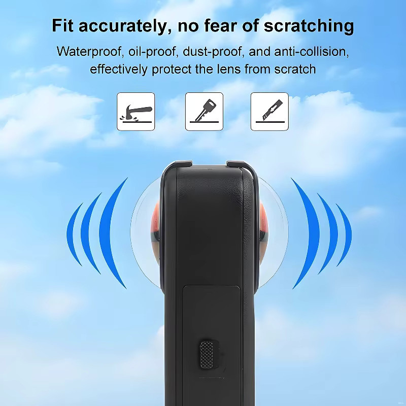 DJI Osmo 360 Objektivfilterabdeckung transparenter Objektivschutz - Bild 4