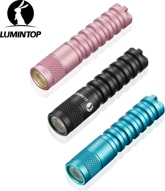 LUMINTOP Outlook LED-Taschenlampe EDC01 Mini Tragbare Wasserdichte AAA Schlüsselanhänger-Taschenlampe mit 3 Modi und max. 120LM - Bild 1