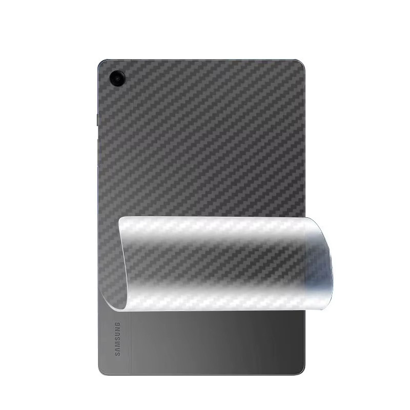 Samsung Schutzfolie Transparent Carbon Faser für Galaxy Tab S11 A11 Plus Ultra S10Lite Rückseite und Display - Bild 2