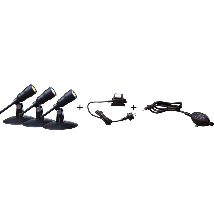 Heissner SMART LIGHT Starter-Set LED-Spots für Teich, Pool und Garten in Warmweiss - Bild 2