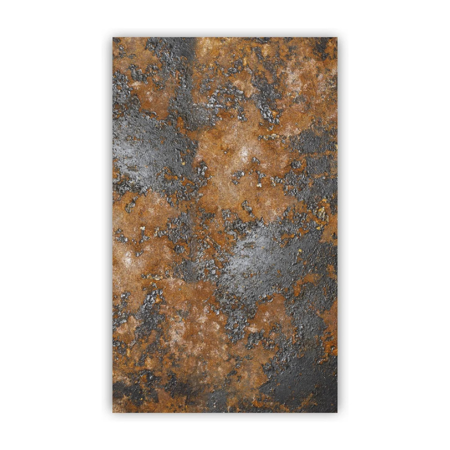 Walllux Duschrückwand Industrial Rust in Steinoptik aus Alu-Verbund, B/H: 125 x 210 cm - Bild 2
