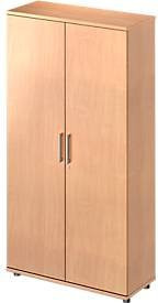 Schäfer Shop Genius Flügeltürenschrank TETRIS WOOD in Buche-Dekor mit 5 Fachböden, B: 100 cm, H: 191 cm, T: 42,1 cm - Bild 1