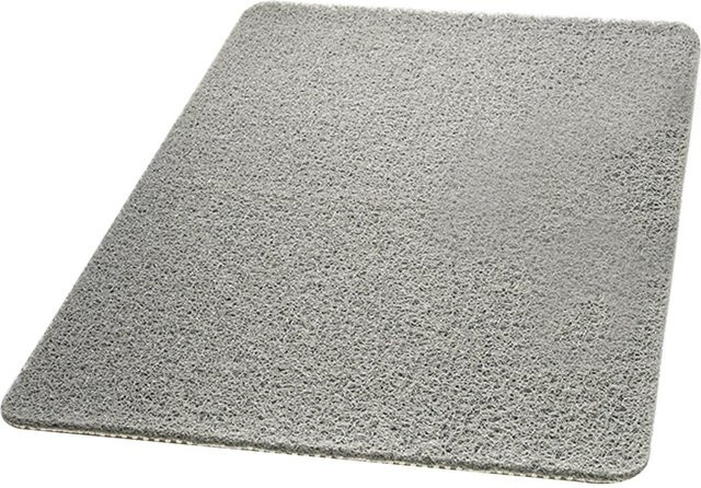 TOMTOP JMS Duschmatte aus PVC in Grau, rutschfeste und wasserabsorbierende Badewannenmatte, B/T: 60,96 x 40,64 cm - Bild 1