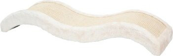 AniOne Kratzbrett Wave für Katzen aus Sisal in Beige, B/H: 60 x 20 cm - Bild 1