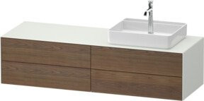 Duravit Waschtischunterschrank White Tulip in White, Breite: 160 cm, Tiefe: 55 cm, Höhe: 40,8 cm - Bild 1