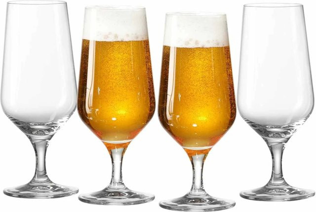 Ritzenhoff & Breker Mambo Biergläser transparent 4er Set 370 ml - Bild 1