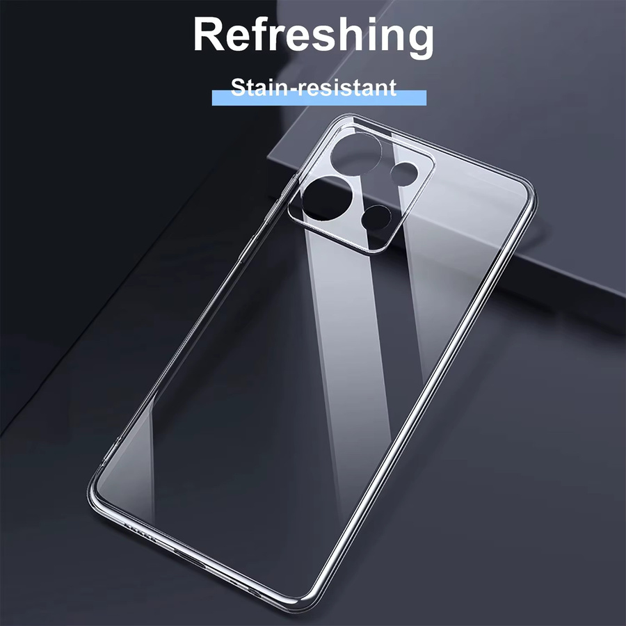 Transparente TPU Schutzhülle für Xiaomi Redmi Note 13 Pro Plus 4G 5G - Bild 4