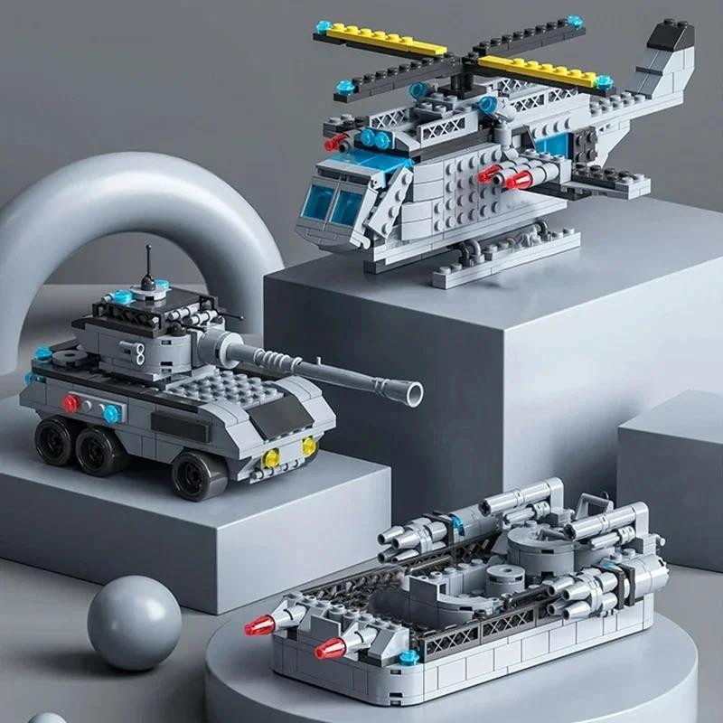 Linyi toy Marine 6in1 Bausteine bunte - Bild 5