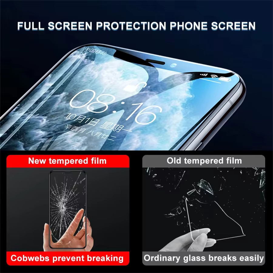 Samsung Displayschutzfolien aus gehärtetem Glas, transparent, 1-2 Stück für Galaxy S25 S24 S23 S22 Ultra FE A55 A54 A53 A35 A33 A25 A16 A15 A13 A06 - Bild 3