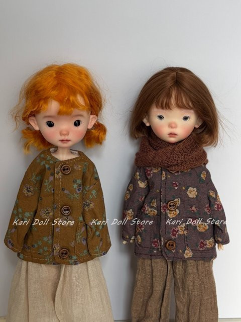 Sunforeat Puppenkleidung Chinesische Retro-Jacke, Zubehör, multicolour - Bild 1