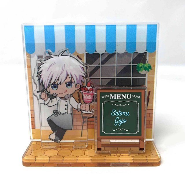 Bandai Jujutsu Kaisen Gojo Satoru Acryl Stand Figur Anime Manga Dekorationsfigur - Bild 1
