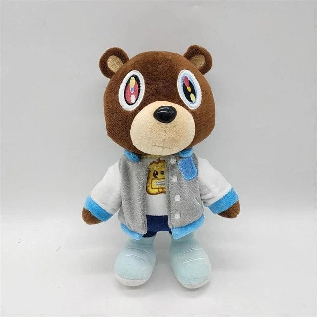 Bliboli Kanye West Dropout Bär, Teddybär Plüschtier, 30 cm, ab 3 Jahren - Bild 1