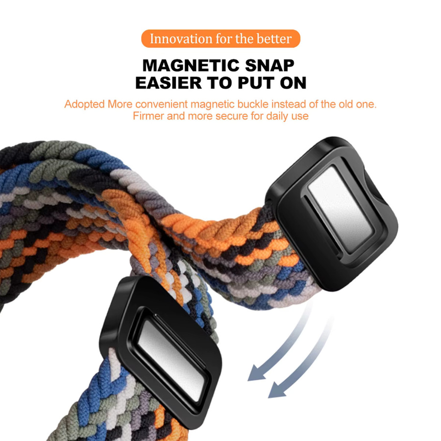 CAOWTAN Uhrenarmband Nylon, Multicolor, Xiaomi Redmi Watch 4 5 - Bild 3