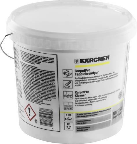 Kärcher Professional CarpetPro Reiniger iCapsol RM 760 Tabs in Weiß, 200 Stück - Bild 1