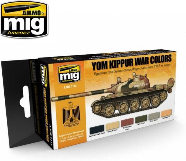 AMMO by MIG Jimenez Yom Kippur War Colors, Fahrzeuge, Bunt / Mehrfarbig - Bild 1