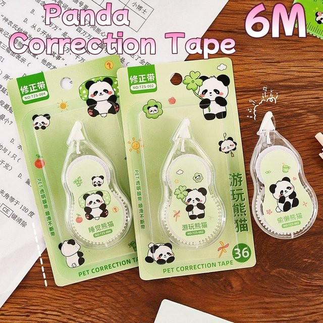 Panda Korrekturband in Weiß für die Schule - Bild 1