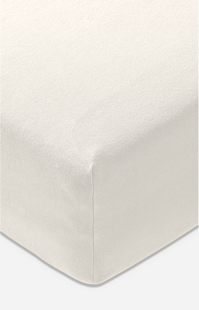 Boxspringtuch JOOP! UNI in Wollweiß aus Baumwolle - Bild 1