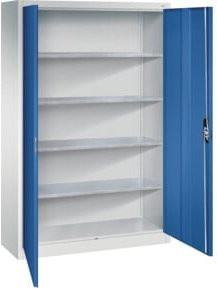 C+P Werkzeugschrank Acurado 7035/5010 aus Stahl mit Türen und Schloss, B/T/H: 120 x 40 x 195 cm - Bild 1