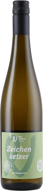 Eva Vollmer Zeichensetzer Souvignier Gris, trocken, Weißwein, 2025, 0,75 l - Bild 1
