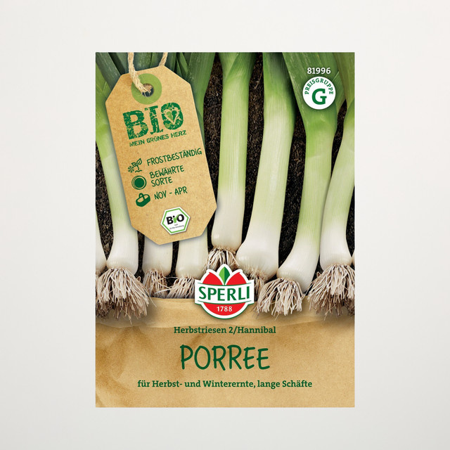Sperli Porree Herbstriesen 2 Bio Gemüse-Samen - Bild 1