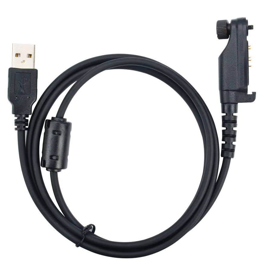 Hytera PC152 USB-Programmierkabel für DMR Digital Portable Radios HP605 HP680 HP700 HP780 HP782 HP785 HP702, Farbe: Schwarz - Bild 2