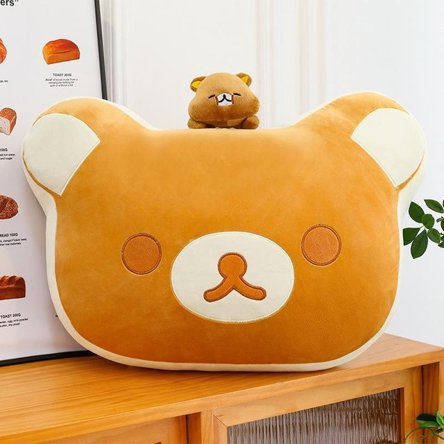 Yiran Health & Beauty Rilakkuma Plüsch Kuschelkissen, Stofftiere, 75cm, ab 14 Jahren - Bild 1
