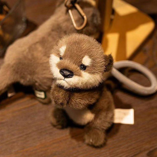 Otter Plüschtier Stofftier Kissen, 15cm, ab 14 Jahre - Bild 1