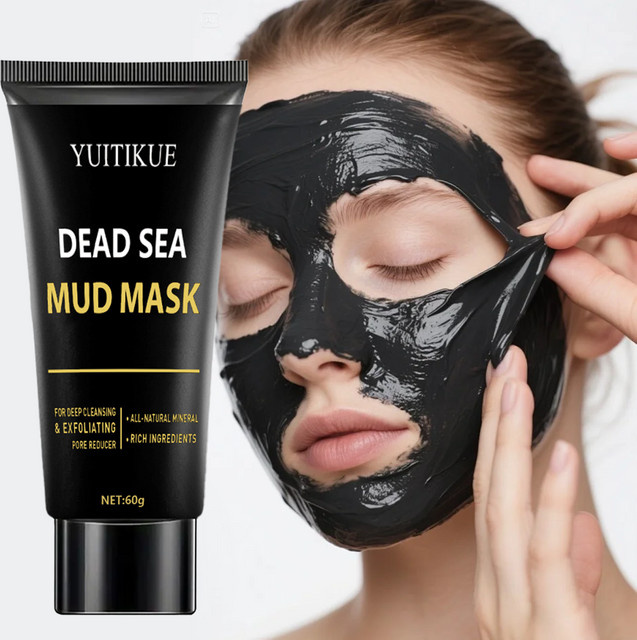 YUITIKUE Totes Meer Schlamm-Maske, Gesichtspflege für fettige Haut - Bild 1