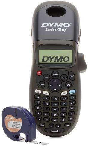 DYMO LetraTag LT-100H Beschriftungsgerät Schwarz mit Thermodirektdruck und LC-Display - Bild 1