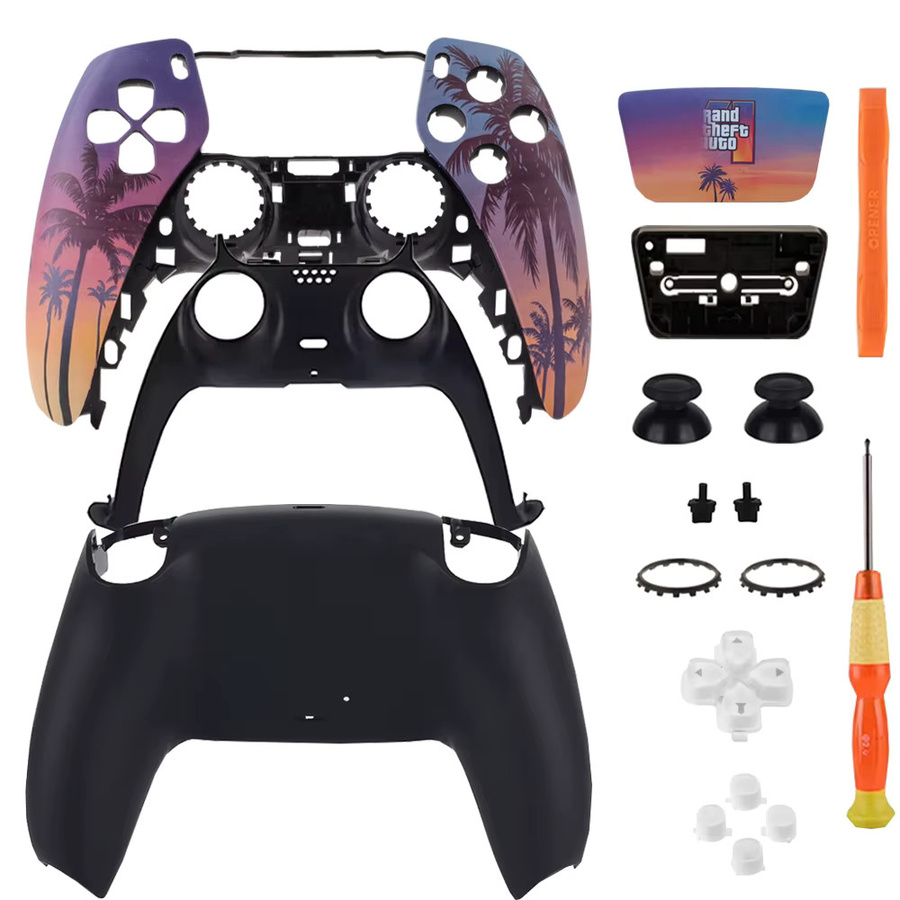 Sony Ersatzgehäuse-Kit für PS5 DualSense Controller BDM-010/020/030/040/050 mit Touchpad-Tasten und DIY-Mod-Tools in Multicolour - Bild 1