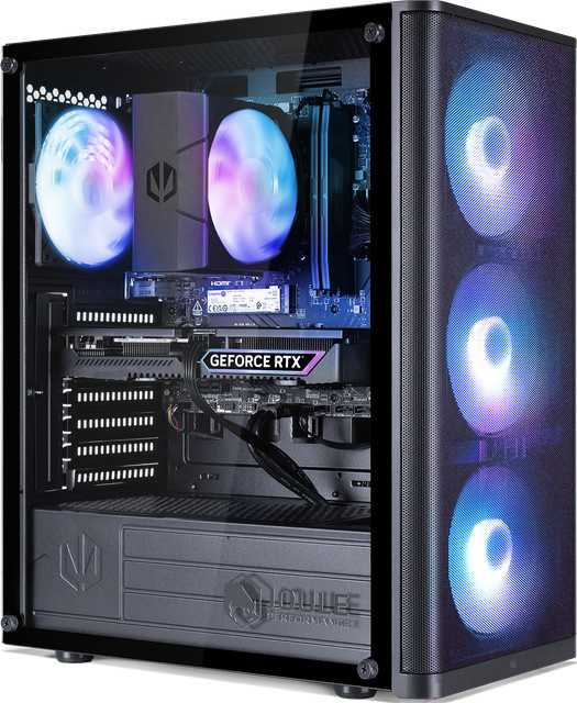 MSI Gaming PC in Schwarz mit AMD Ryzen 5 9600X, 32 GB RAM, 1 TB M.2 SSD und NVIDIA GeForce RTX 5060 Ti sowie Wi-Fi - Bild 1