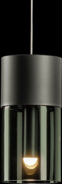 Holtkötter Aura R3 LED-Pendelleuchte in Platin-Glas Rauchgrau mit dim2warm Technologie (1800K - 2900K) - Bild 1