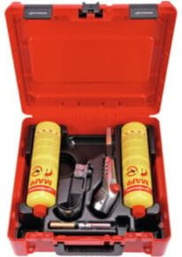 Rothenberger SUPER FIRE 3 HOT BOX Gasbrenner in Rot - Bild 1