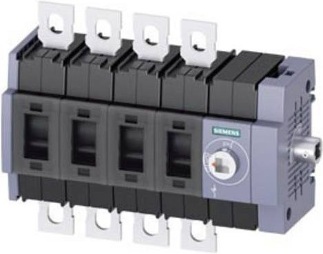 Siemens Lasttrennschalter 4polig 125A 3 Wechsler 690 V/AC grau 3KD32440NE400 - Bild 1