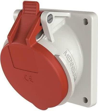 Mennekes Anbaudose TwinContact 5-polig 16A 400V IP44 rot - Bild 1