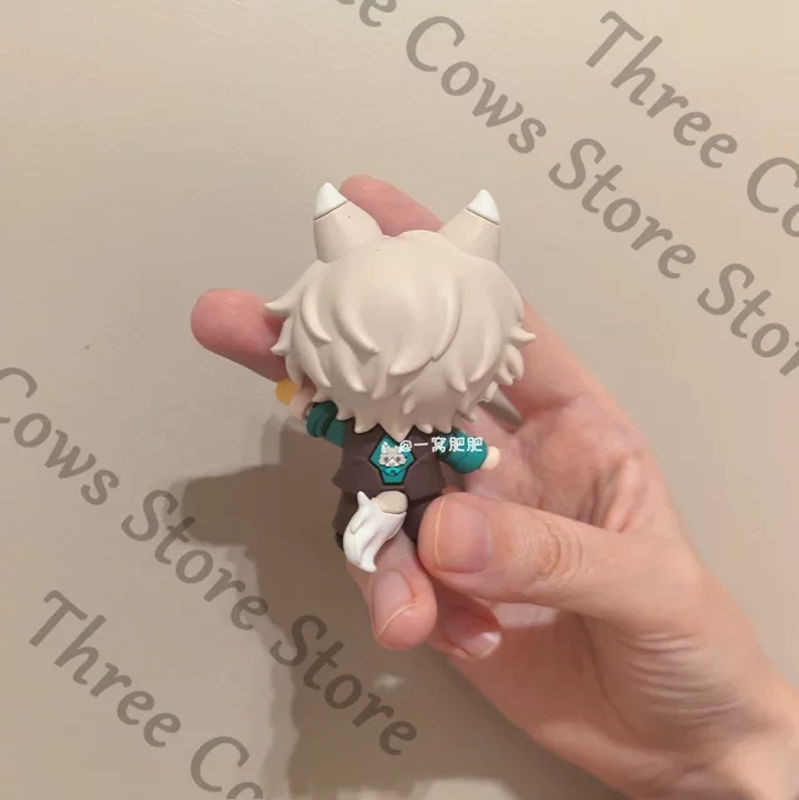 TLIT Honkai: Star Rail Aventurine Anime Miniatur-Figur aus Kunststoff, weiß, Höhe: 7,5 cm - Bild 1