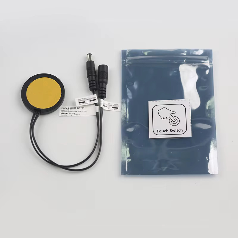 GEDLUZI LED-Berührungsdimmer-Schalter mit verstecktem Berührungssensor für Holzmöbel DC12V/24V - Bild 3