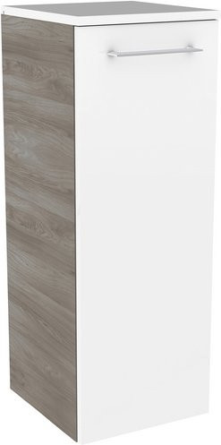 Fackelmann Bad-Hängeschrank Lima in Weiss mit Soft-Close-Türen, B/H/T: 30,5 x 81 x 32 cm - Bild 1
