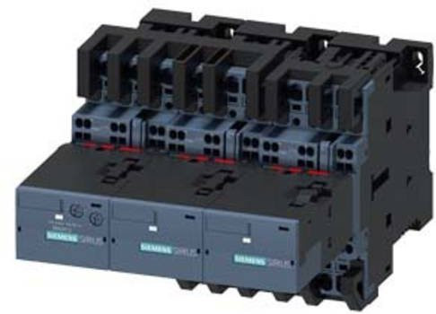 Siemens Stern-Dreieck-Kombination 3RA2425-8XF32-2BB4 mit 3 Schließern, 690 V/AC, grau - Bild 1