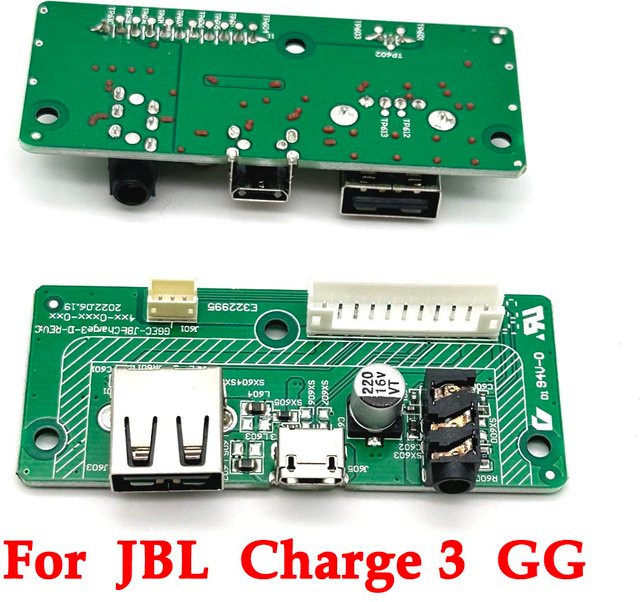 Original JBL Charge 3 Ersatz Motherboard Ladekarte mit Anschluss für DIY Reparaturen - Bild 1