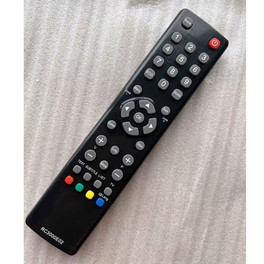 TCL Fernbedienung RC3000E02 für Smart-TV in Schwarz - Bild 4