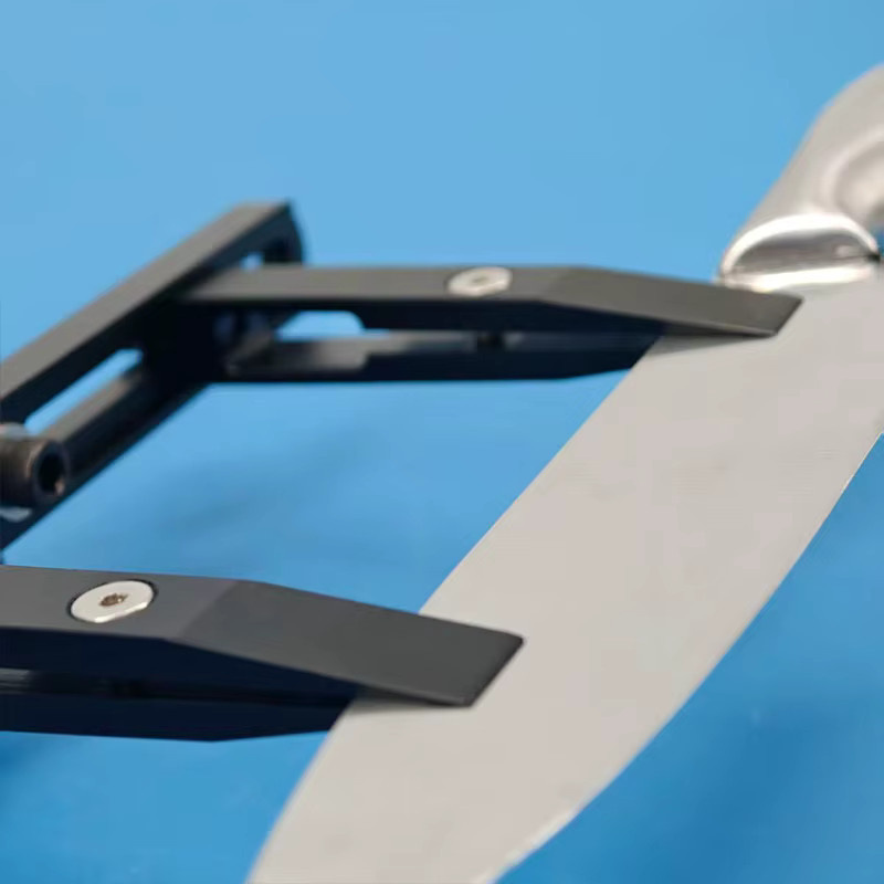 RSCHEF Messerschärfer aus Aluminiumlegierung in Diamantschwarz mit verstellbarem Winkel für die professionelle Küchennutzung - Bild 2