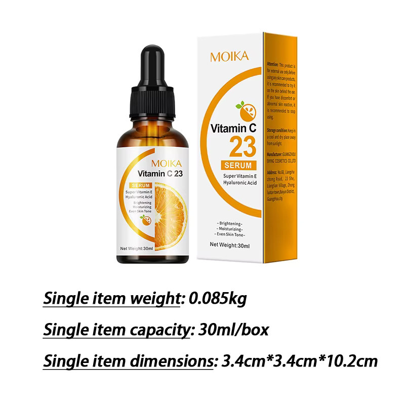 MOIKA Vitamin C 23 Gesichts-Essenz-Serum, 30 ml, Unisex - Bild 3