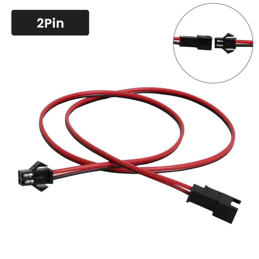 JST LED Verlängerungskabel 22AWG mit 2Pin 3Pin 4Pin 5Pin Männlich Weiblich Stecker für WS2811 WS2812 WS2813 RGBWW LED Streifen Licht - Bild 2