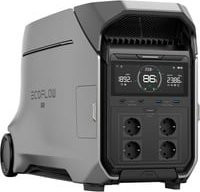 EcoFlow DELTA Pro 3 EU tragbare Powerstation in Schwarz, Silber und Grau - Bild 1