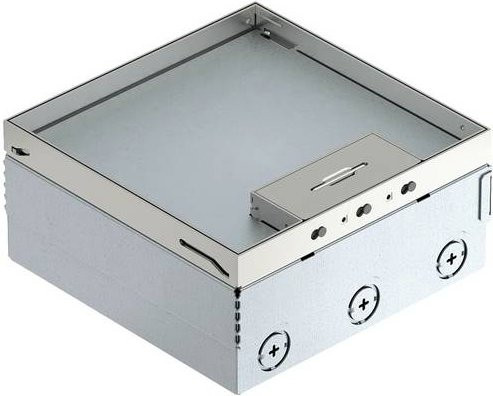 OBO Bettermann UDHOME4 2V MT V Bodentank in Silber - Bild 1