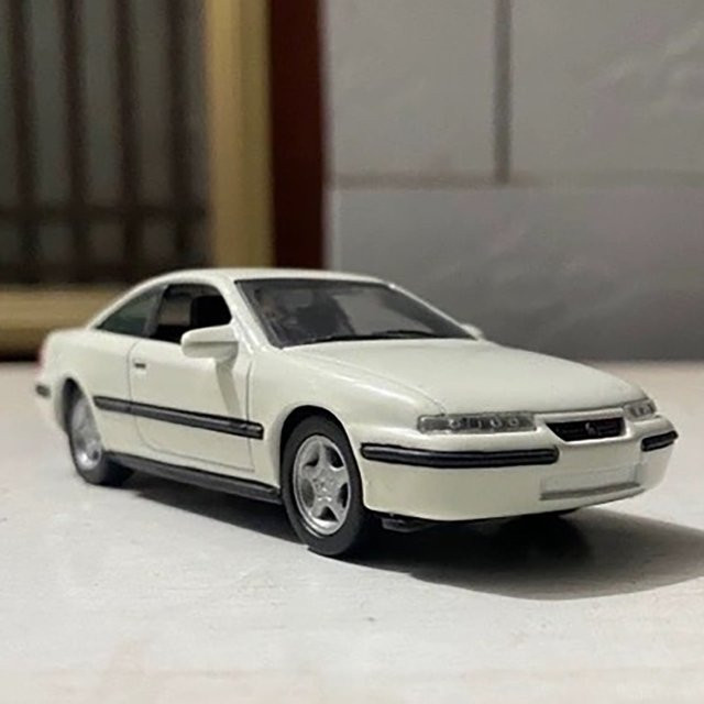 DuBeeBee Opel Calibra, Automodell, 1:43, Metall, Weiß - Bild 1