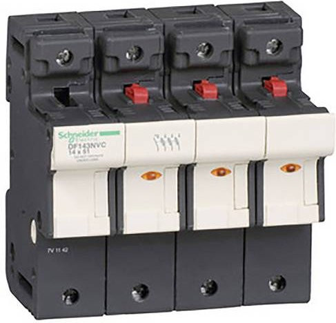 Schneider Electric DF143NVC Sicherungshalter in Grau - Bild 1